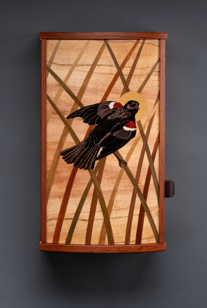 Tri-Colored Blackbird Cabinet