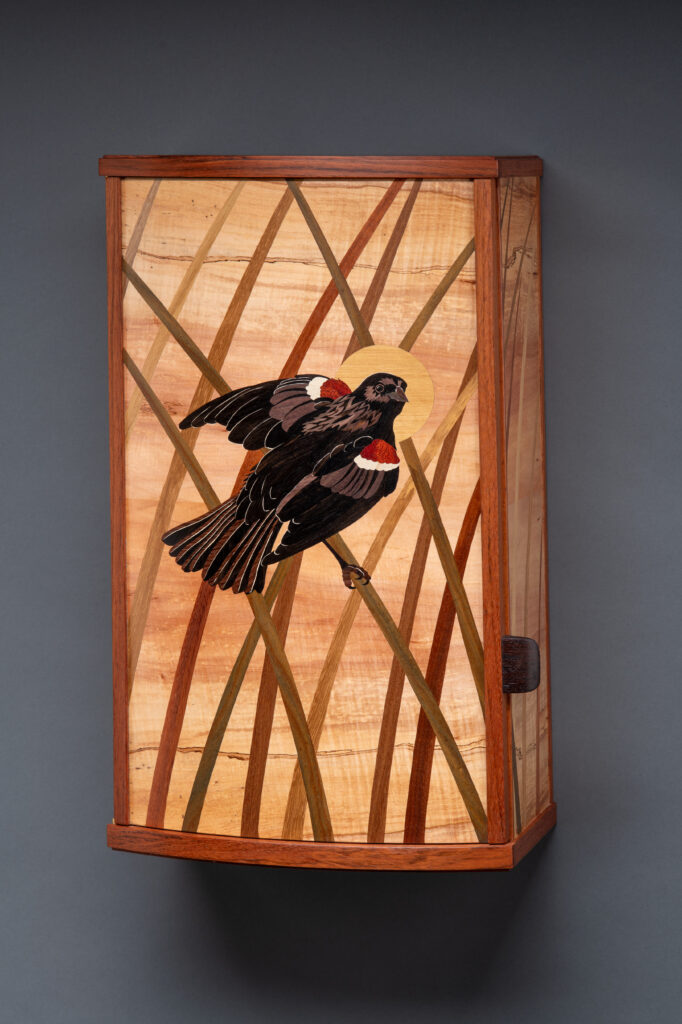 Tri-Colored Blackbird Cabinet